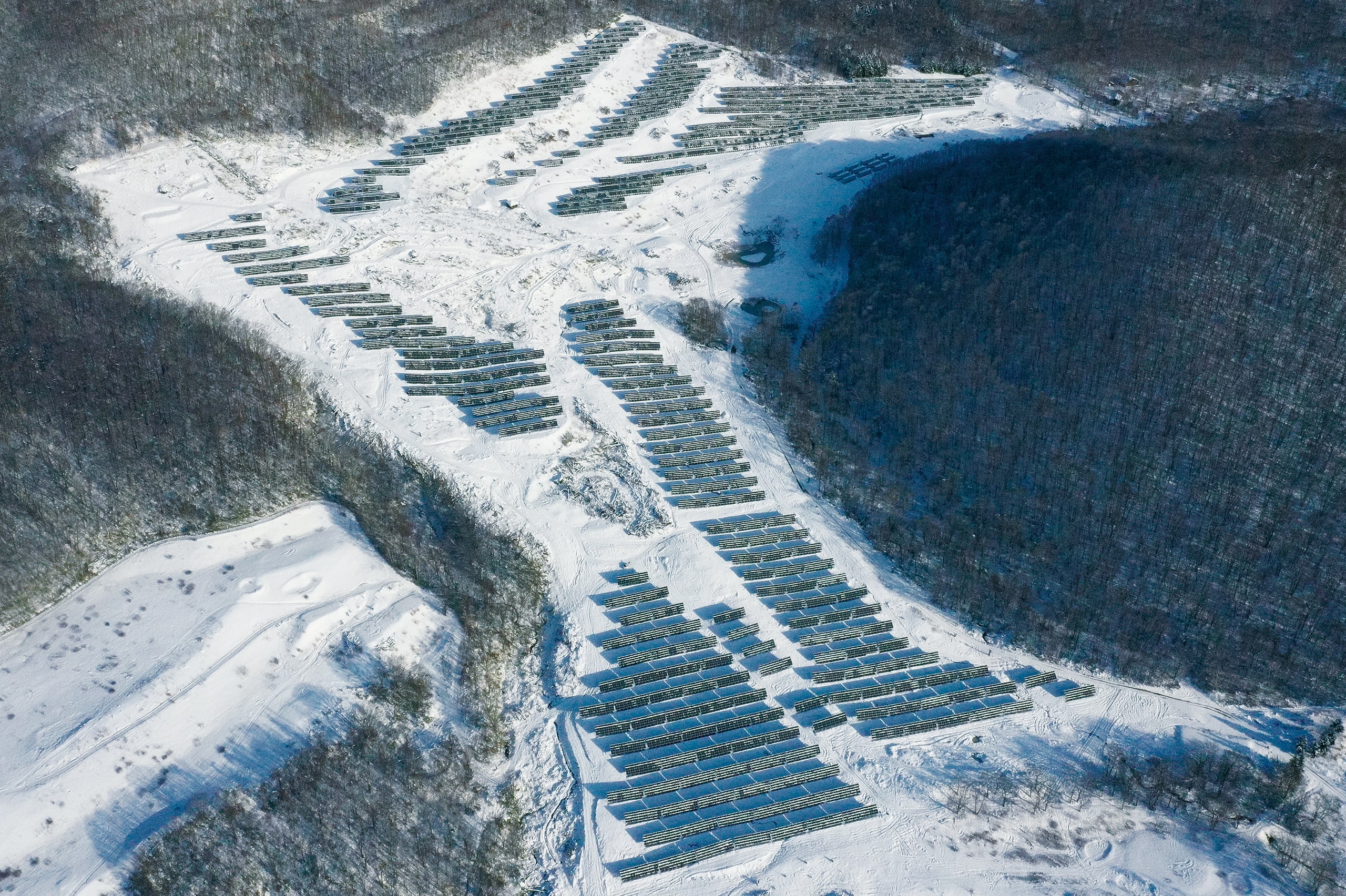 北海道余市郡赤井川村太陽光発電所