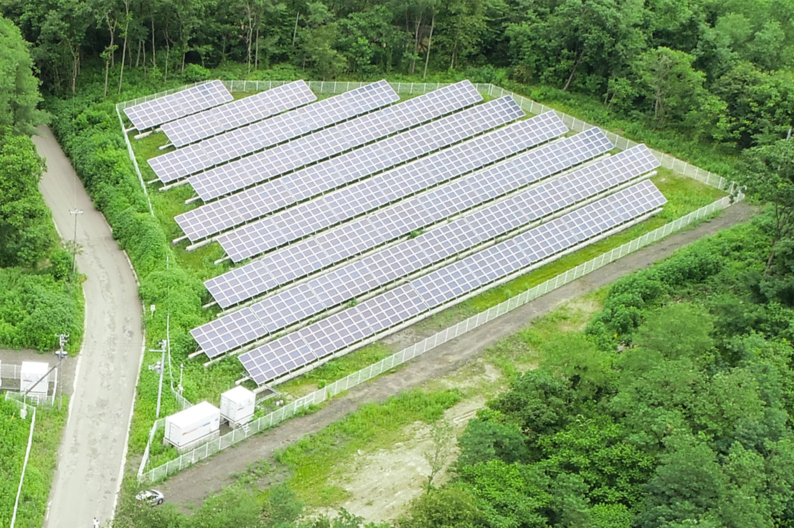 秋田県大館市:3太陽光発電所