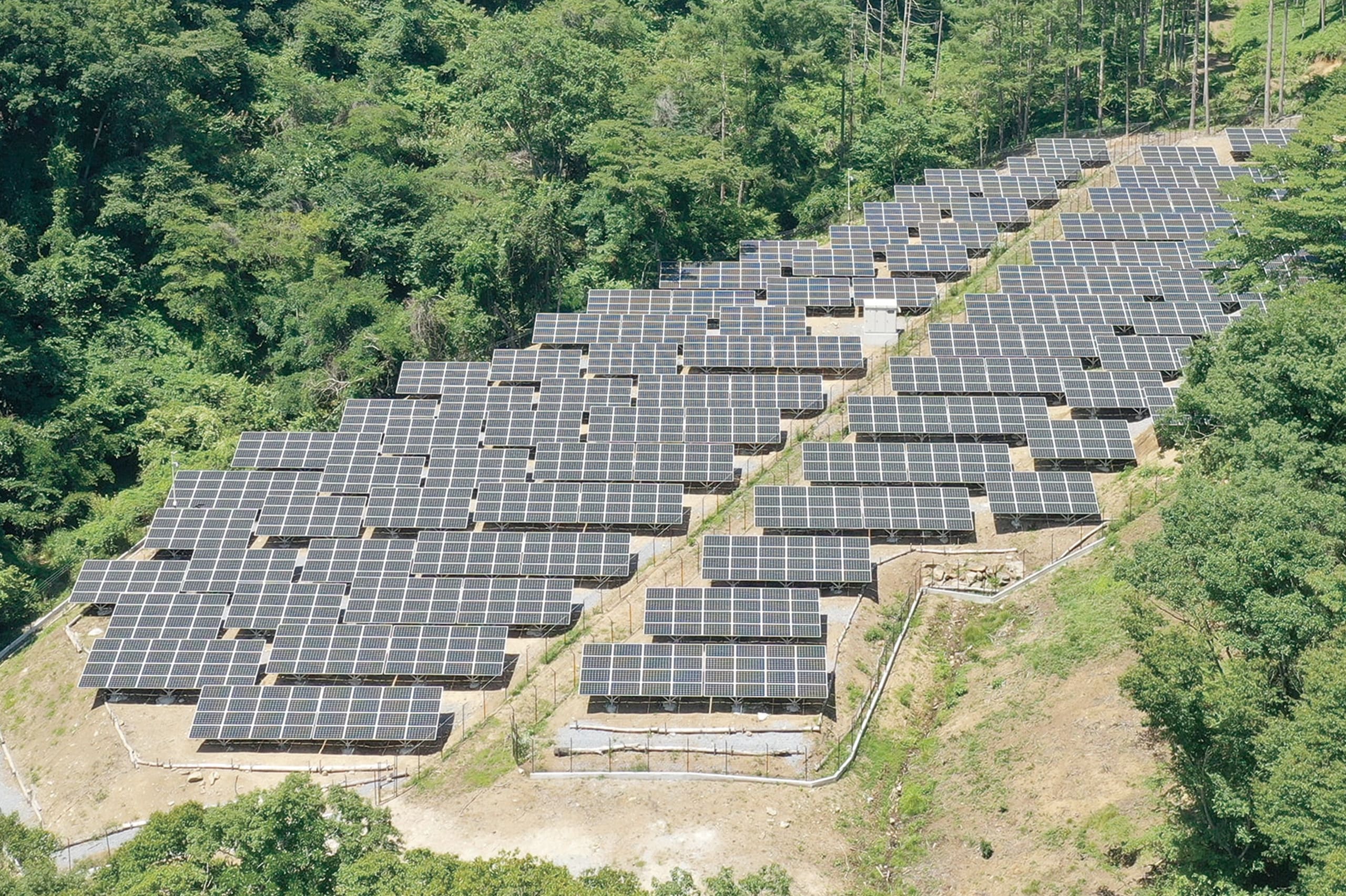 長野県佐久市:6太陽光発電所